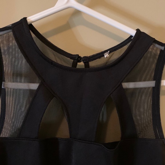 Black Mini Dress - Picture 2 of 4